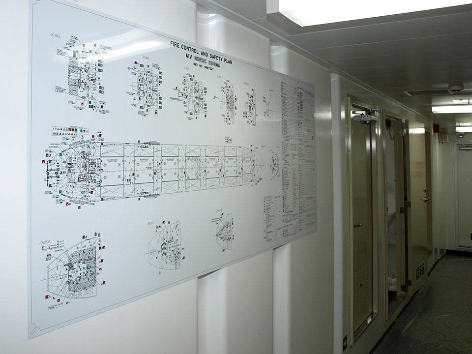 掲示図面（アルミ 0.5t）
